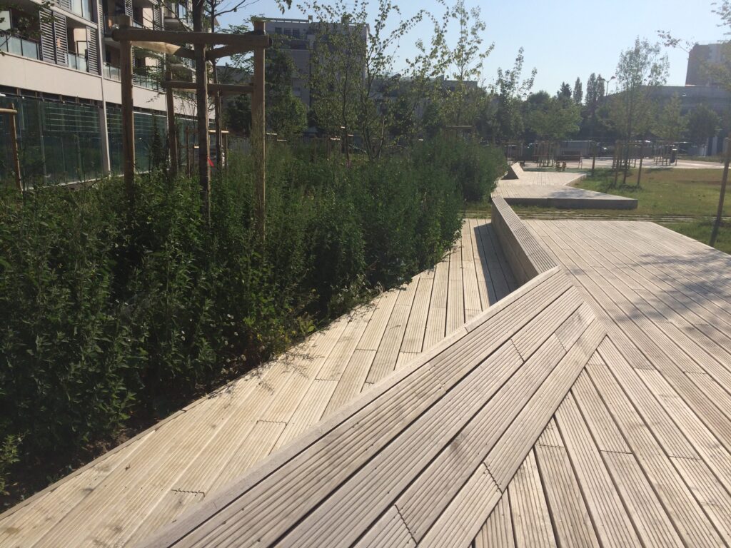 solarium en bois chene colombes ile de france menuiserie perif