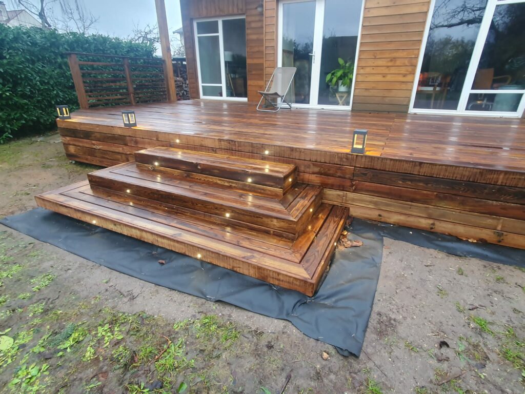 terrasse en bois pin andresy ile de france perif menuiserie